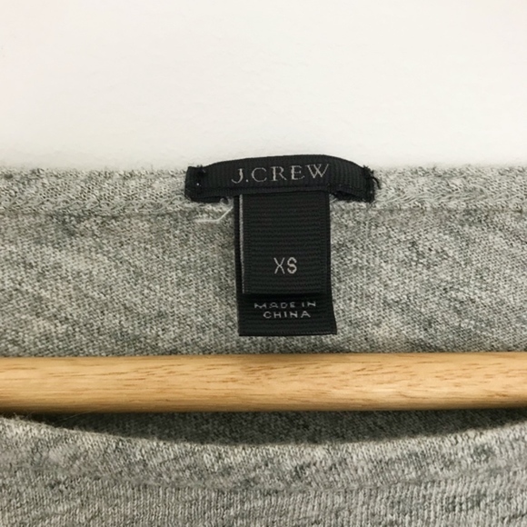 J. Crew Embellished Studded Quarter Sleeve Tee - Picture 7 of 7